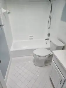 Tub and Tile Reglazing with Plumbing Repair in Philadelphia
