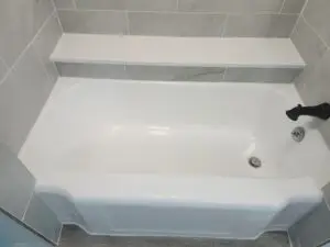 Tub Refinishing and Tile Installation in Pitman — tile surround installation